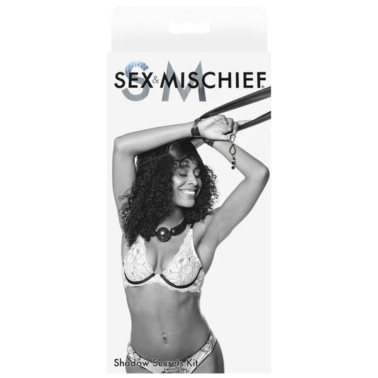 Sportsheets Sex & Mischief Shadow Secrets Kit - Black