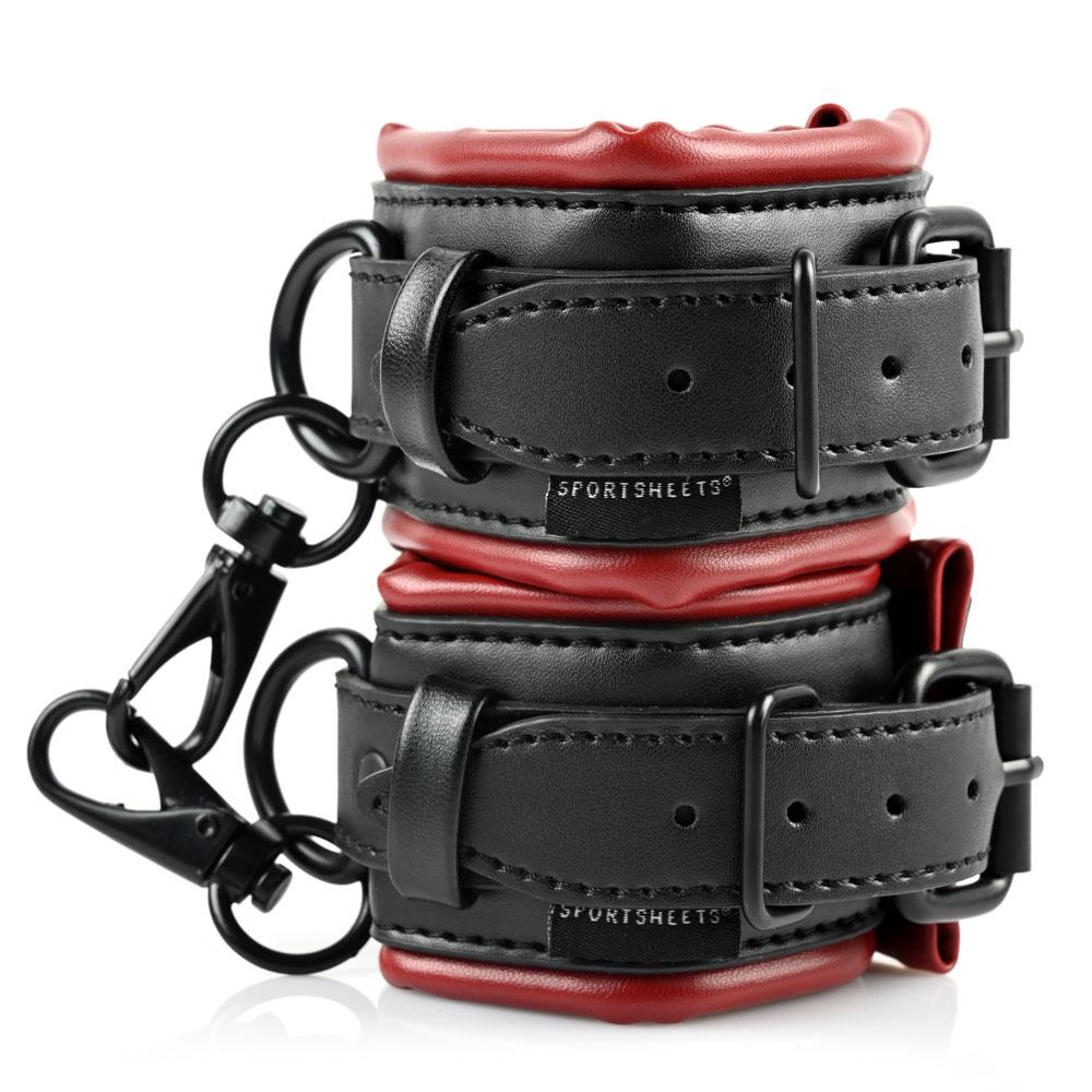 Sportsheets Saffron Spreader Bar & Cuffs Set
