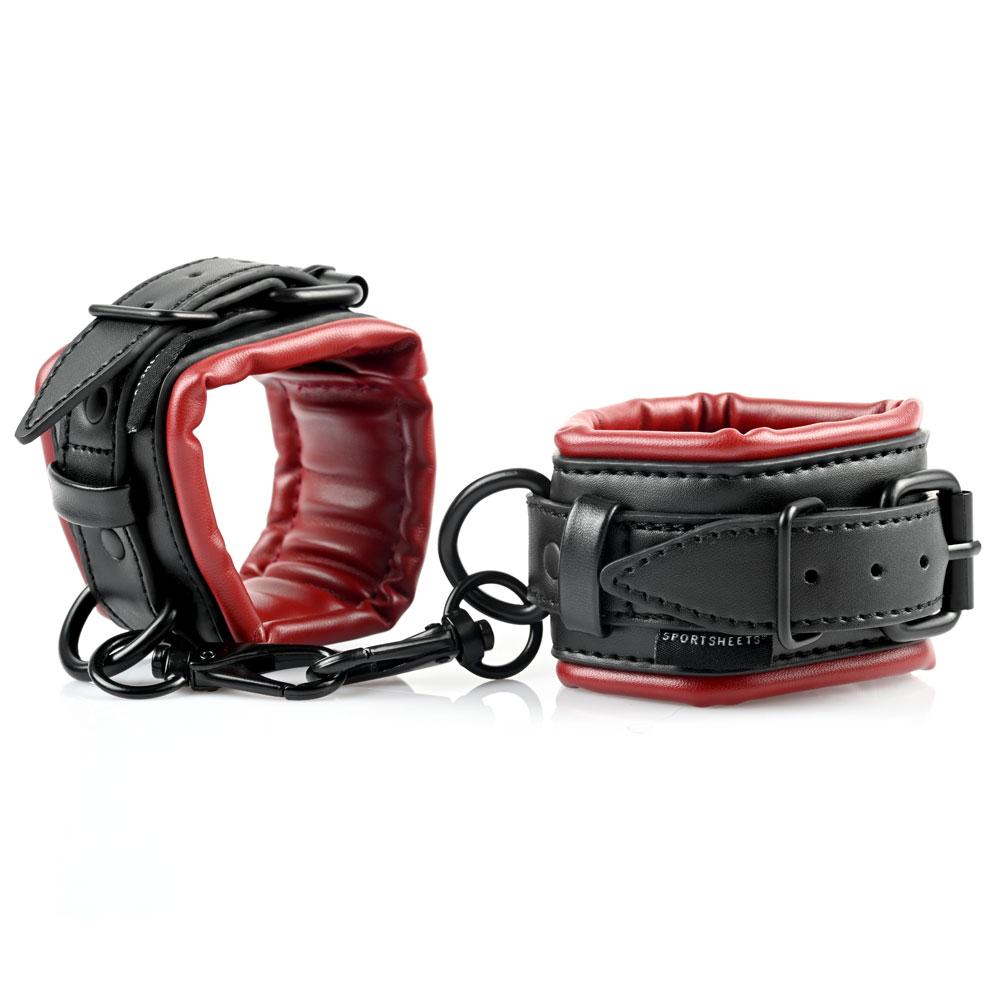 Sportsheets Saffron Spreader Bar & Cuffs Set