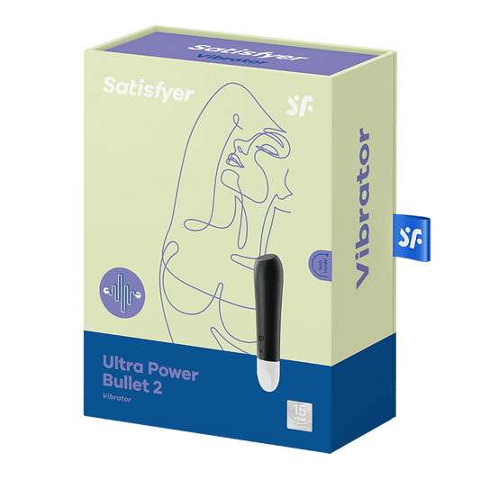 Satisfyer Ultra Power Bullet 2 Rechargeable Vibrator - Black