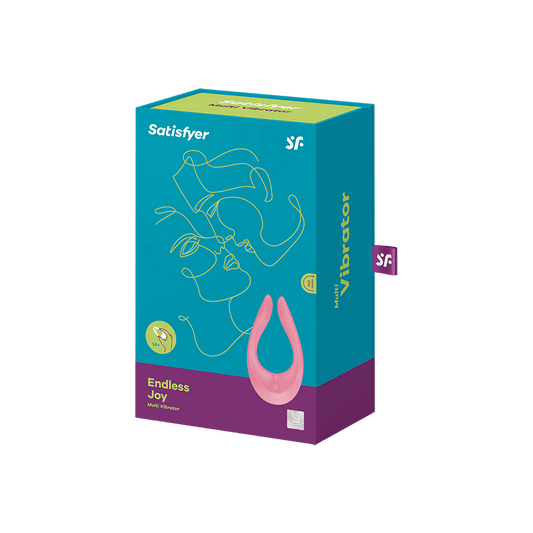 Satisfyer Partner Endless Joy Multifun 2 Rechargeable Couples Stimulator - Pink