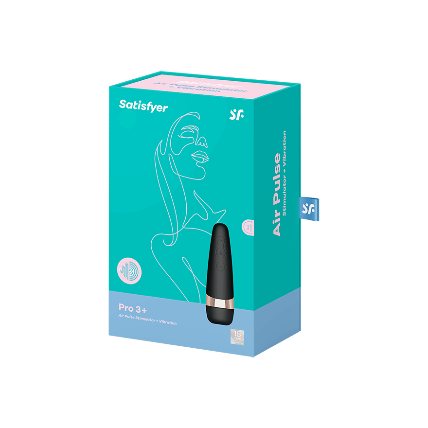Satisfyer Pro 3+ Air Pulse Stimulator + Vibration
