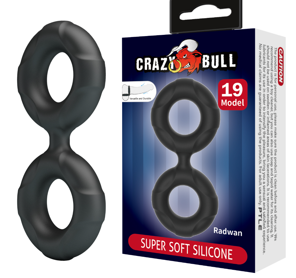 Baile Crazy Bull Radwan Silicone Cock Ring