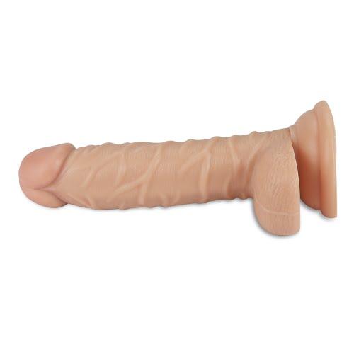 Lovetoy Real Extreme 7''Vibrating Dildo - Flesh