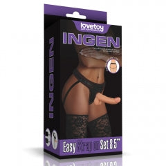Lovetoy Products Ingen Easy Strap On Set 8.5"