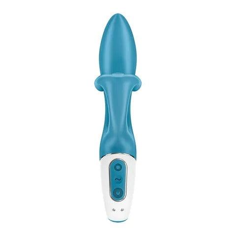 Satisfyer Rechargeable Embrace Me Rabbit Vibrator - Turquoise