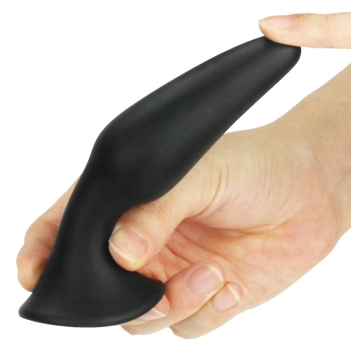 Lovetoy Products Lure Me 4.5" Slim Butt Plug - Large - Black