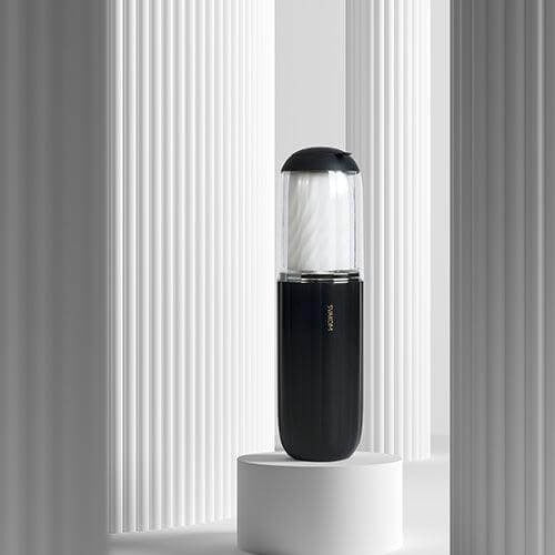 Svakom Alex Neo 2 Rechargeable Thrusting Masturbator with App Control - Dark Blue