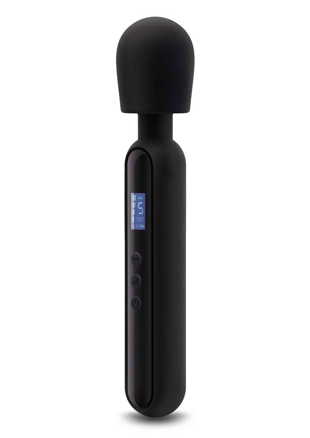 Bodywand Digi Wireless Personal Wand Massager with Digital Display - Black