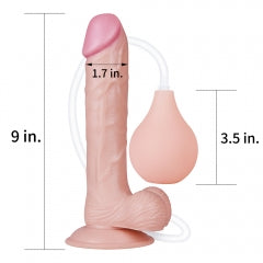Lovetoy Products Squirt Extreme 9" Dong - Light