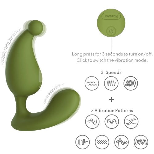 Lovetoy Apex L'Allure Vibrating Anal Plug