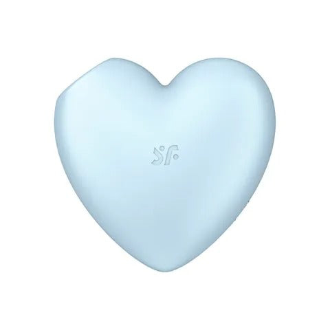 Satisfyer Cutie Heart Air Pulse Clitoral Stimulator - Blue