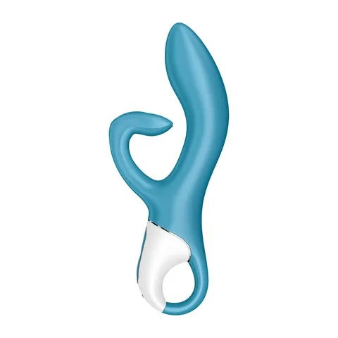 Satisfyer Rechargeable Embrace Me Rabbit Vibrator - Turquoise