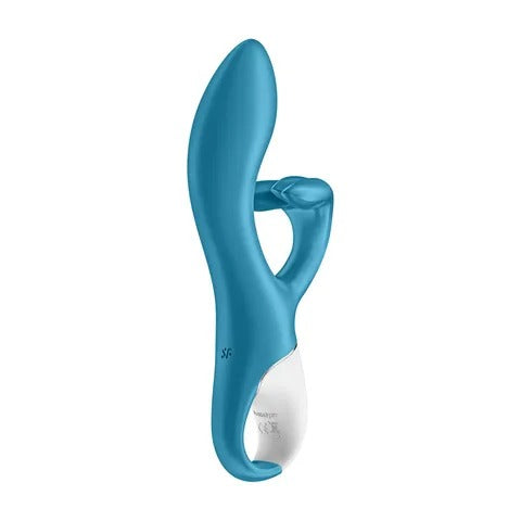 Satisfyer Rechargeable Embrace Me Rabbit Vibrator - Turquoise
