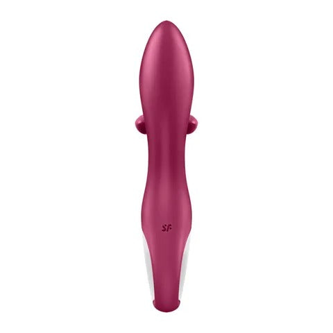 Satisfyer Rechargeable Embrace Me Rabbit Vibrator - Berry