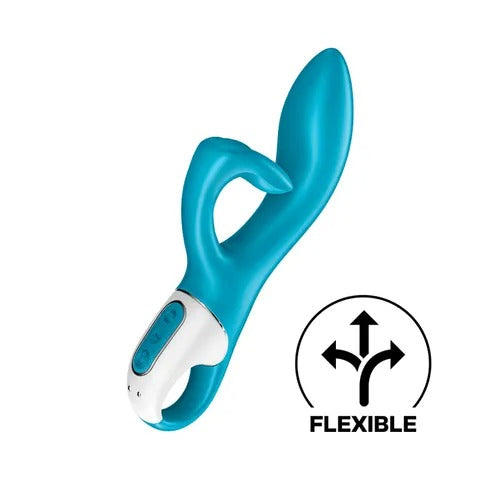 Satisfyer Rechargeable Embrace Me Rabbit Vibrator - Turquoise