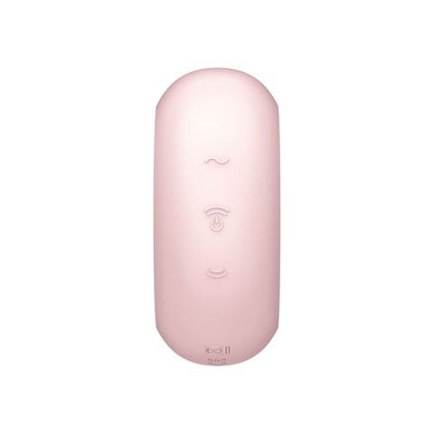 Satisfyer Pro To Go 3 Rechargeable Air Pulse Stimulator + Vibration - Rose
