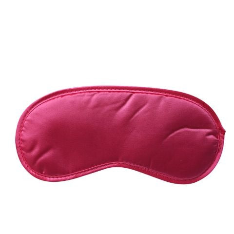 Sportsheets Sex & Mischief Satin Blindfold - Hot Pink