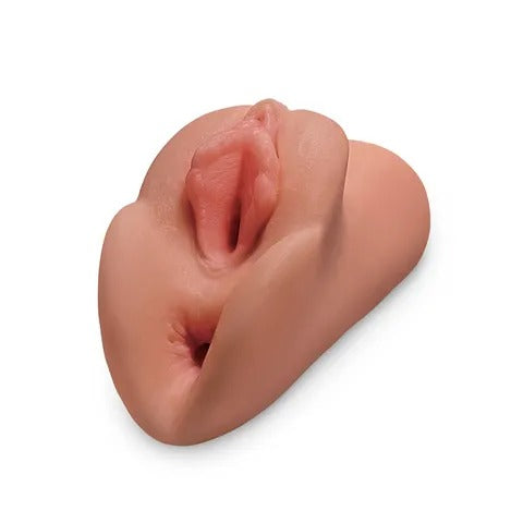 Pipedream PDX Plus Perfect Pussy Double Stroker - Tan