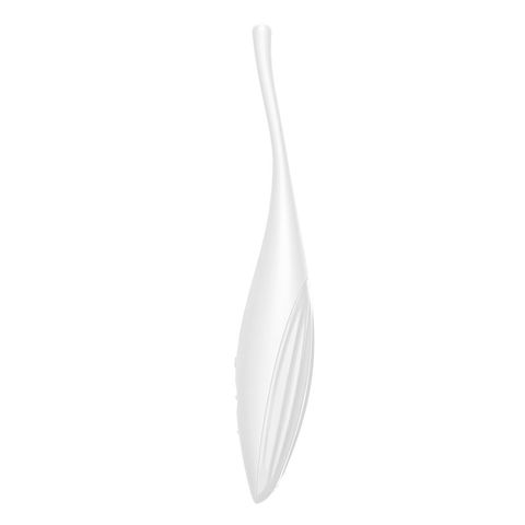 Satisfyer Twirling Joy Rechargeable Tip Vibrator with App Control - White