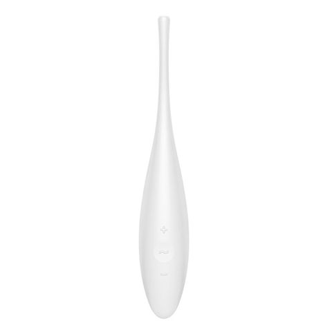 Satisfyer Twirling Joy Rechargeable Tip Vibrator with App Control - White
