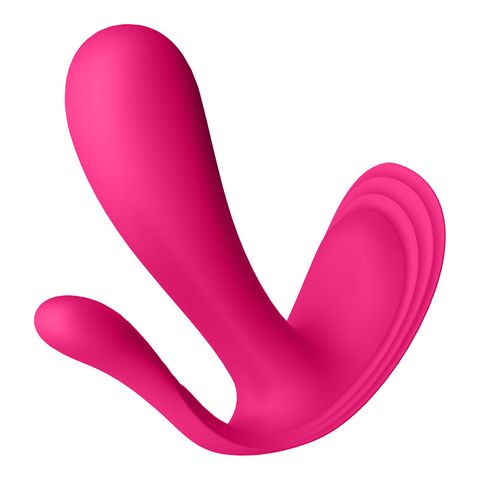 Satisfyer Top Secret + Wearable Vibrator with Anal Stimulation & App Control - Pink
