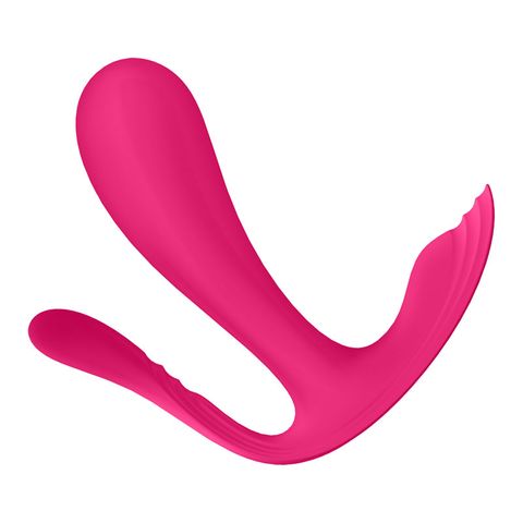 Satisfyer Top Secret + Wearable Vibrator with Anal Stimulation & App Control - Pink
