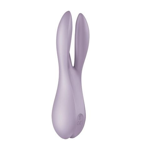 Satisfyer Threesome 2 Rechargeable Vibrator - Violet