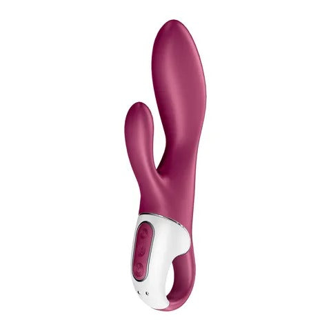 Satisfyer Heated Affair Rechargeable Heated G-Spot Vibrator with App Control - Berry