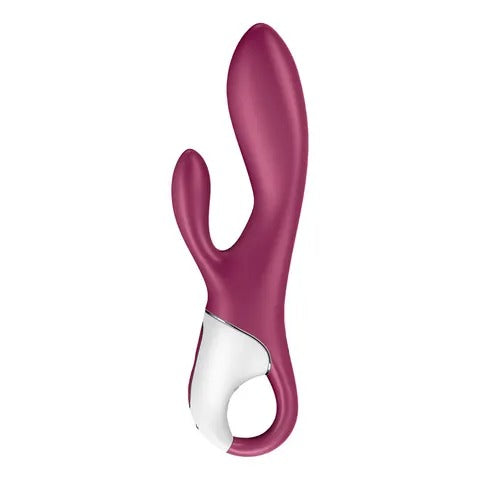 Satisfyer Heated Affair Rechargeable Heated G-Spot Vibrator with App Control - Berry