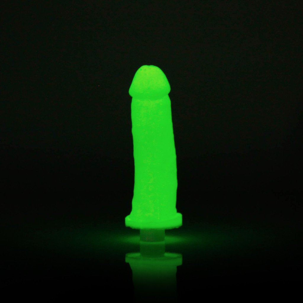Clone-A-Willy Vibrator - Glow in the Dark Green