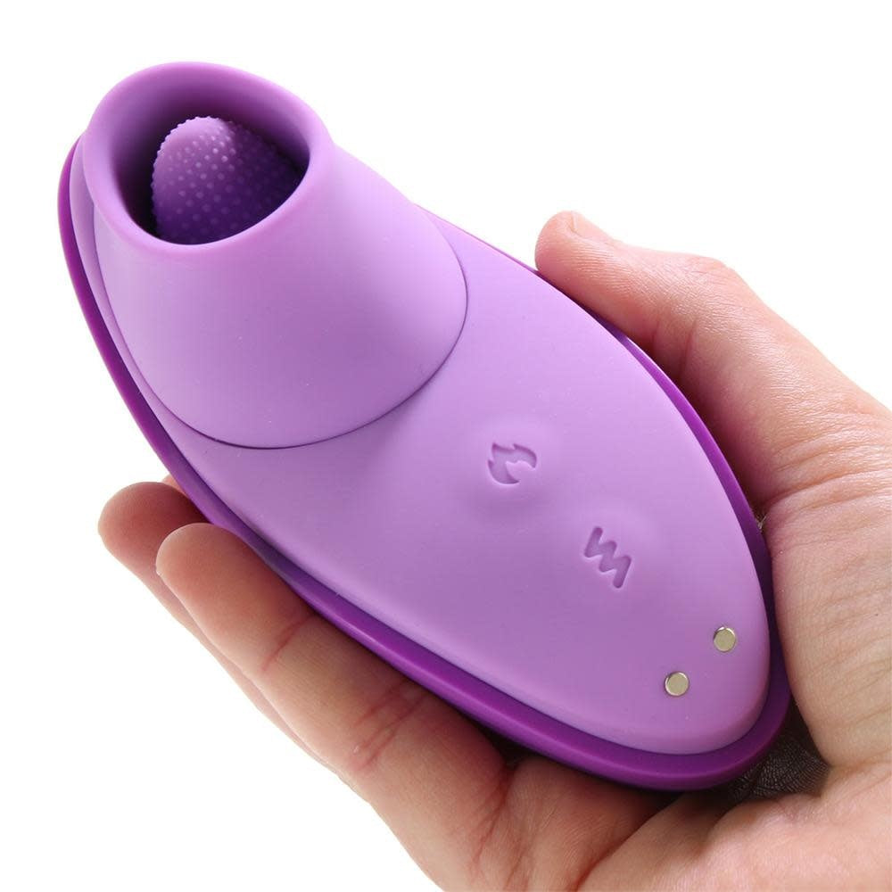 Pipedream Fantasy For Her Rechargeable Her Silicone Fun Tongue Stimulator