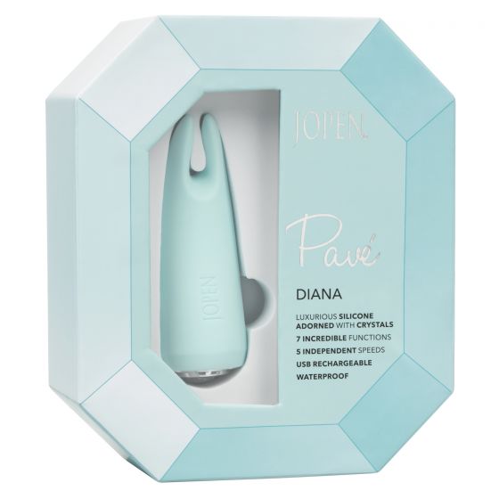 Pave by Jopen Diana Rechargeable Jewelled Teaser Vibrator