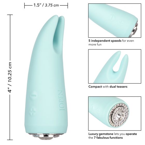 Pave by Jopen Diana Rechargeable Jewelled Teaser Vibrator