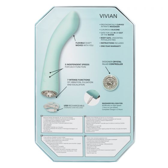 Pave by Jopen Vivian Rechargeable G-Spot Vibrator