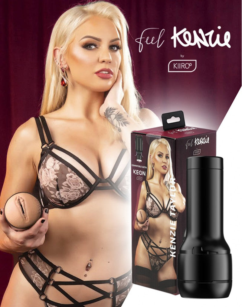 Kiiroo FeelKenzie Male Masturbator - Kenzie Taylor