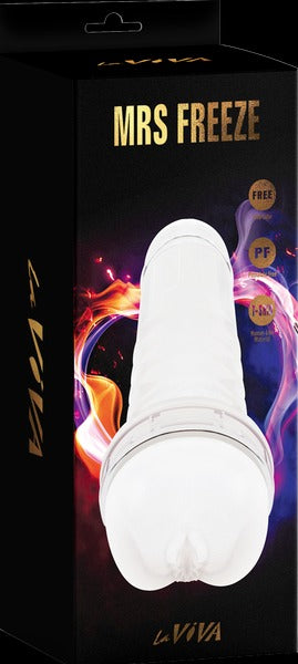La ViVA Mrs Freeze Vagina Masturbator - Clear