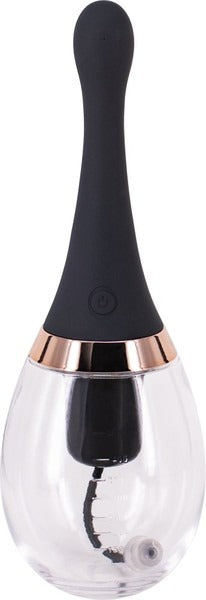 Seven Creations Clean Fun Rechargeable Auto Douche - Black & Clear