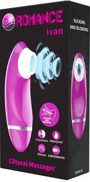 Romance Ivan Sucking & Blowing Clitoral Stimulator