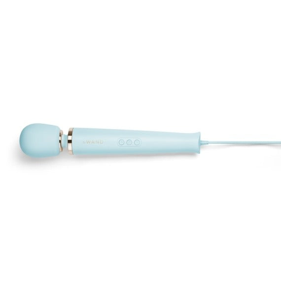 Le Wand Powerful Plug-In Vibrating Massager - Sky Blue