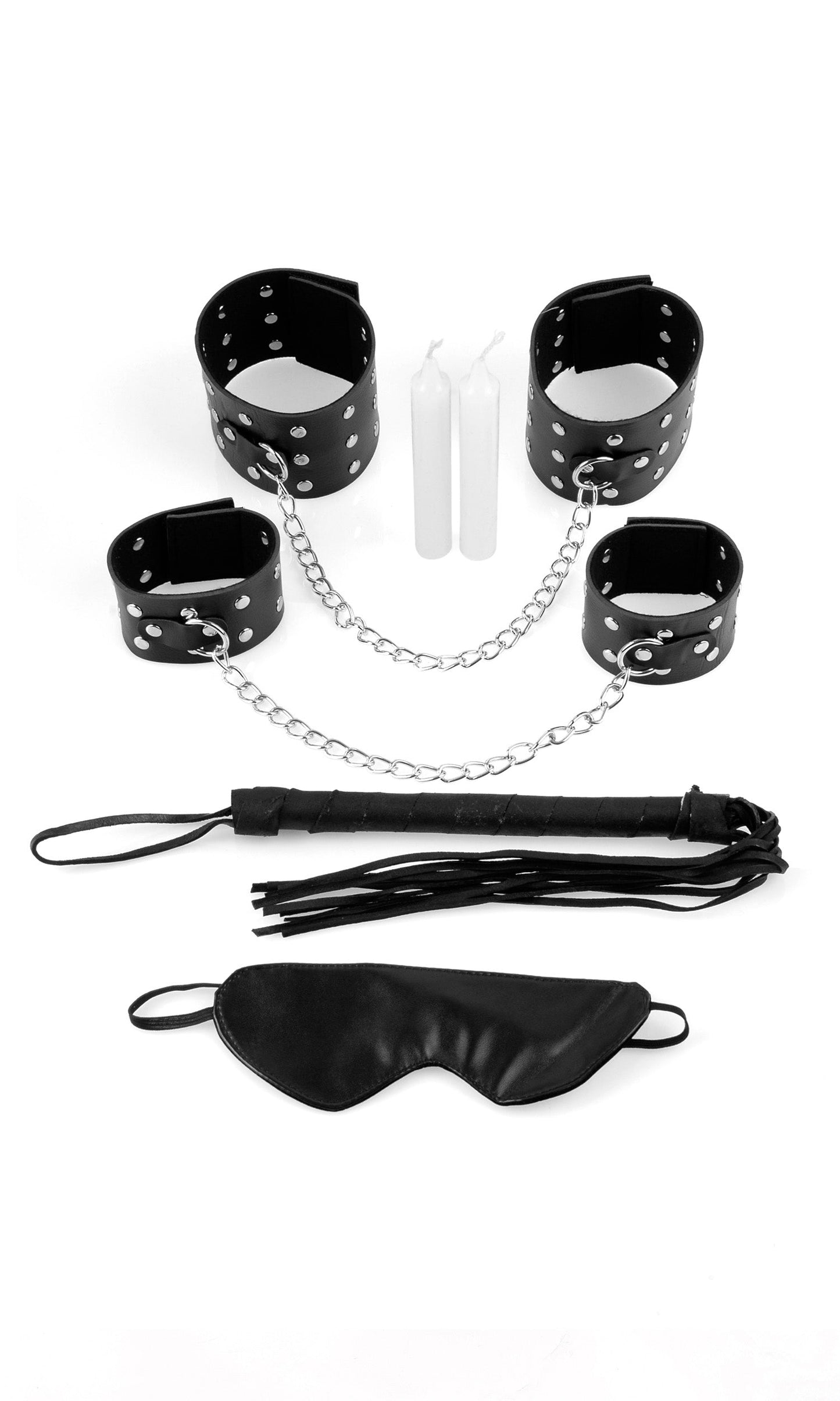 Pipedream Fetish Fantasy Series Chains of Love Bondage Kit - Black