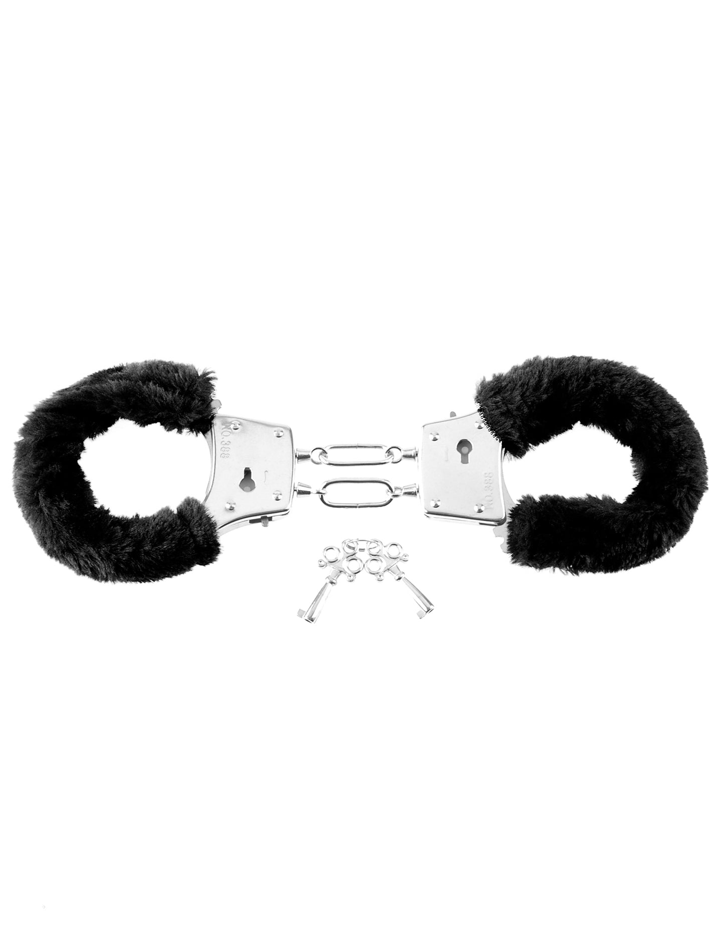 Pipedream Fetish Fantasy Series Beginner's Furry Cuffs - Black