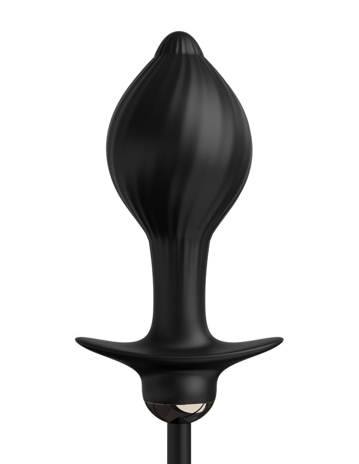 Pipedream Anal Fantasy Elite Collection Auto-Throb Inflatable Vibrating Plug - Black