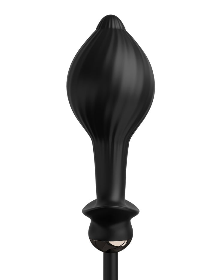 Pipedream Anal Fantasy Elite Collection Auto-Throb Inflatable Vibrating Plug - Black