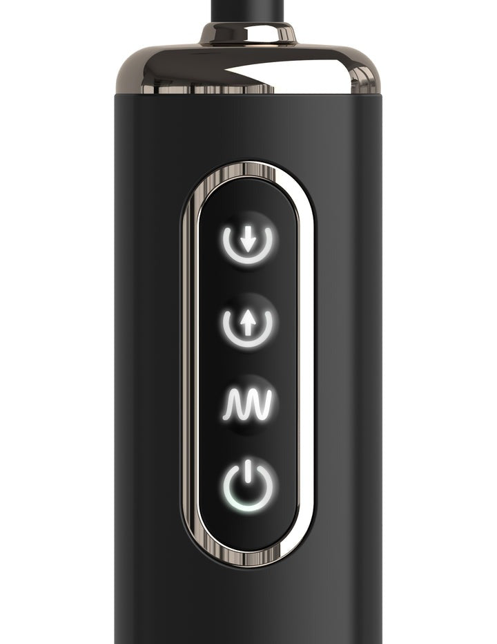 Pipedream Anal Fantasy Elite Collection Auto-Throb Inflatable Vibrating Plug - Black