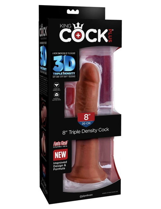 King Cock Plus 8" Triple Density Cock
