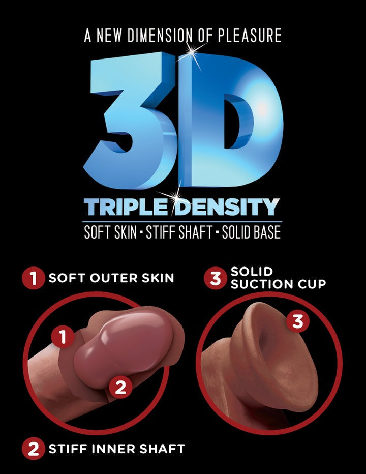 King Cock Plus 8" Triple Density Cock