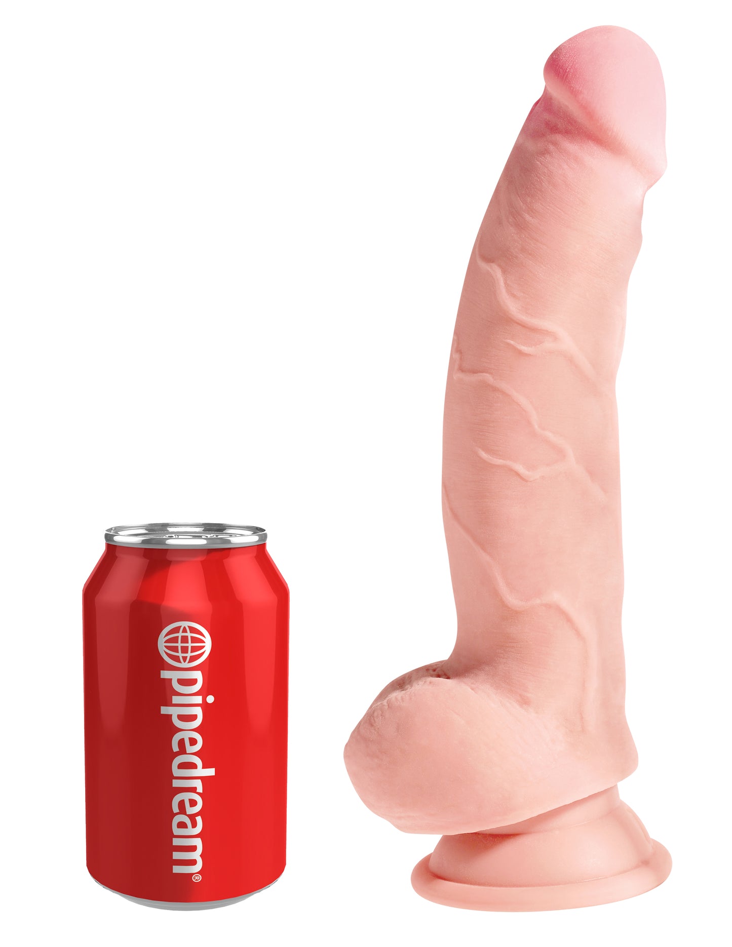 Pipedream King Cock Plus 8" Triple Density Cock with Balls