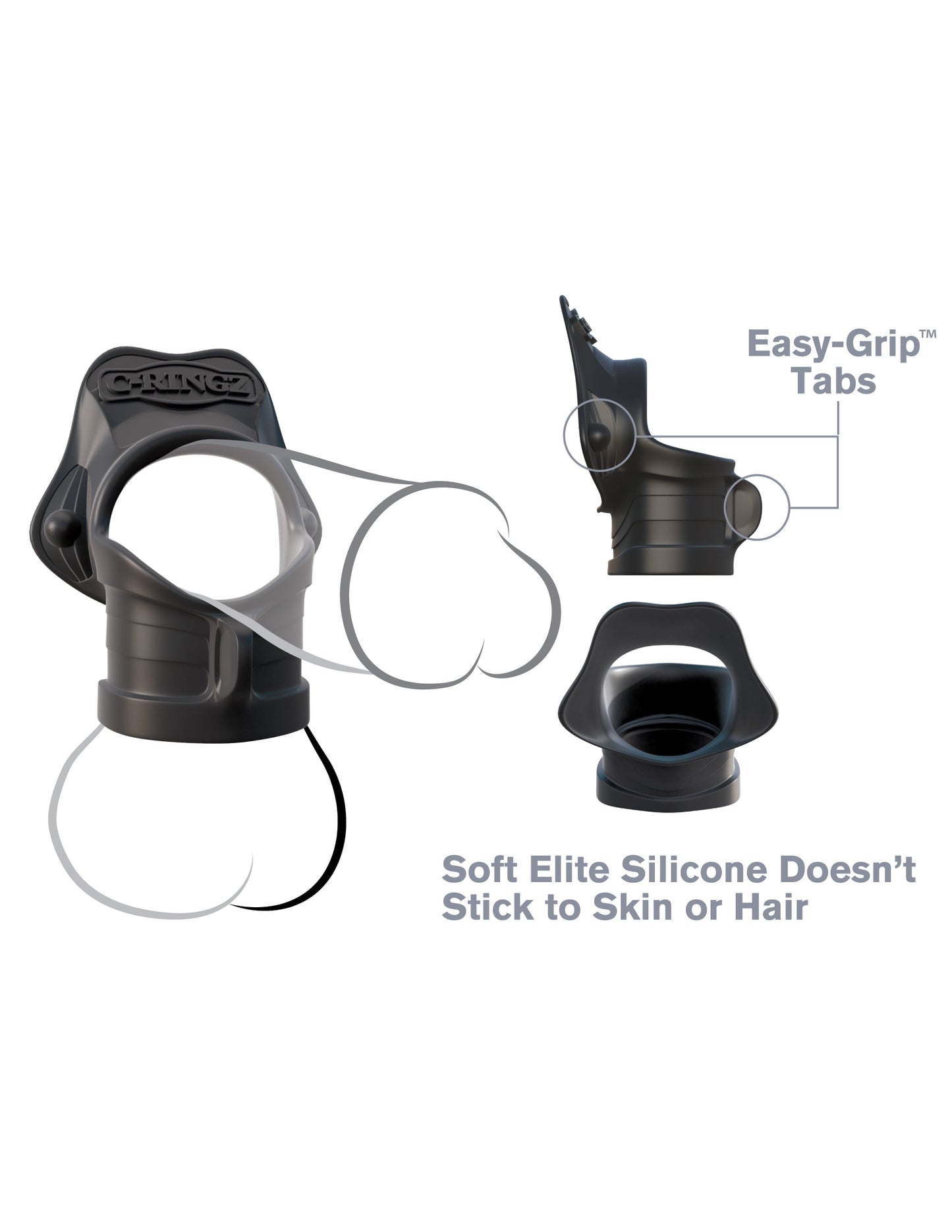 Pipedream Fantasy C-Ringz Rock Hard Ring & Ball-Stretcher