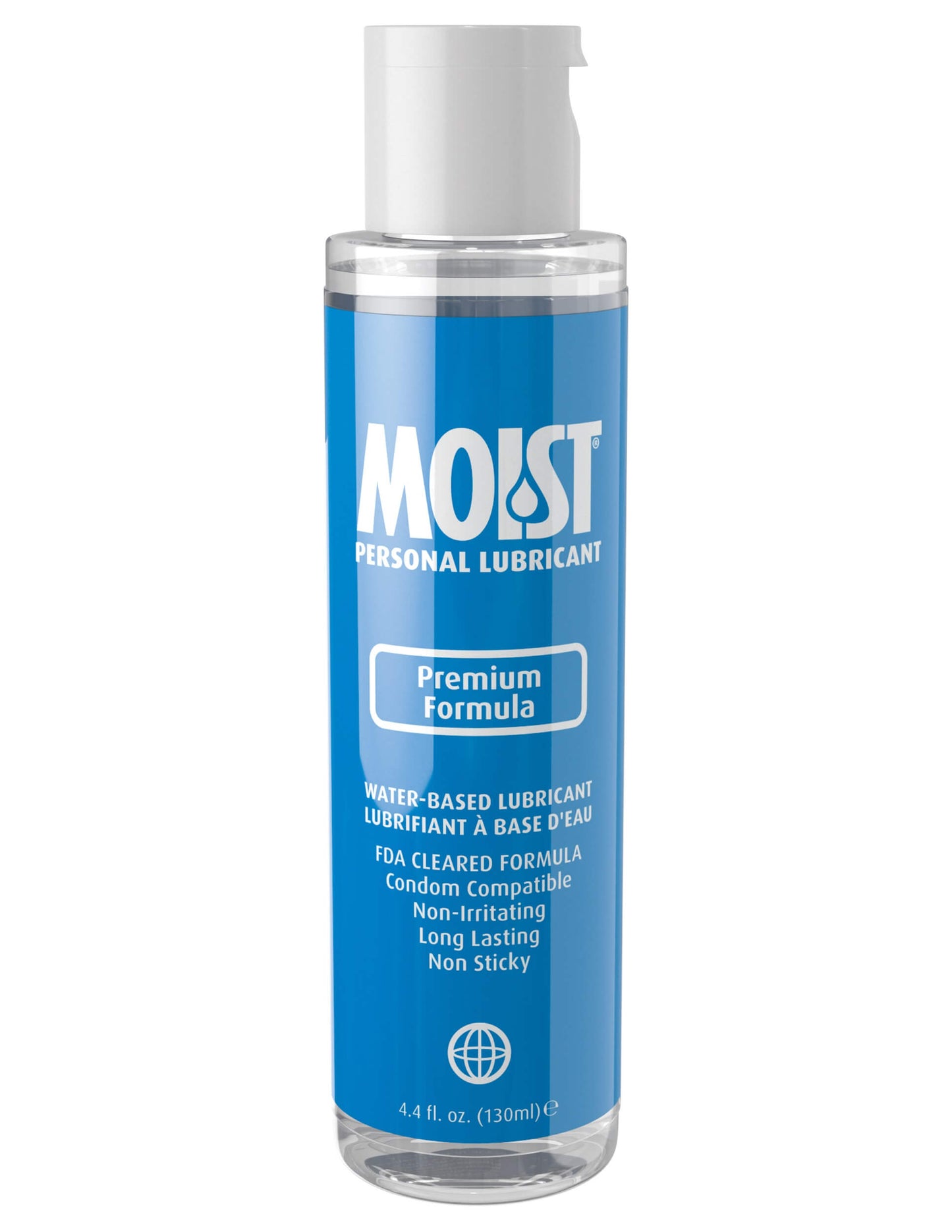 Pipedream Moist Personal Lubricant Water-Based Premium Formula 130ml